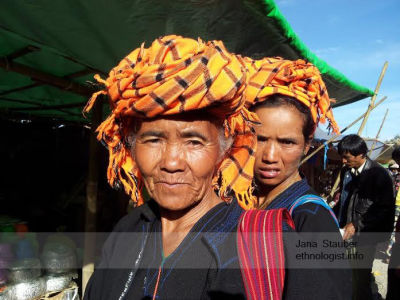 The Women on the Market in Barma 