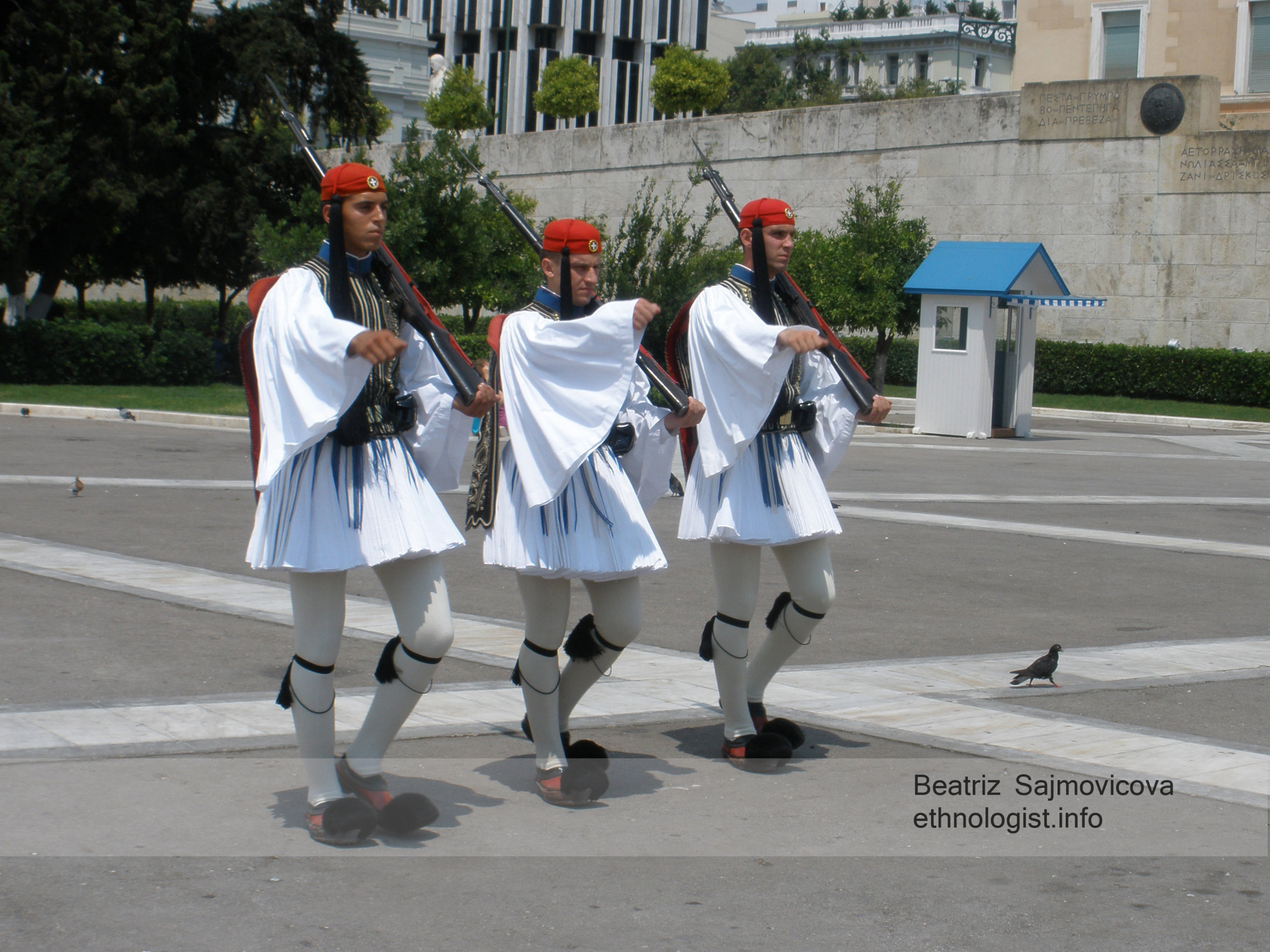 The honour Guard in Greece