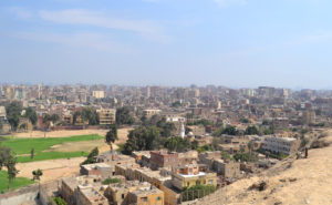 The view on the Giza. Photo: Barbora Sajmovicova, 2011. 