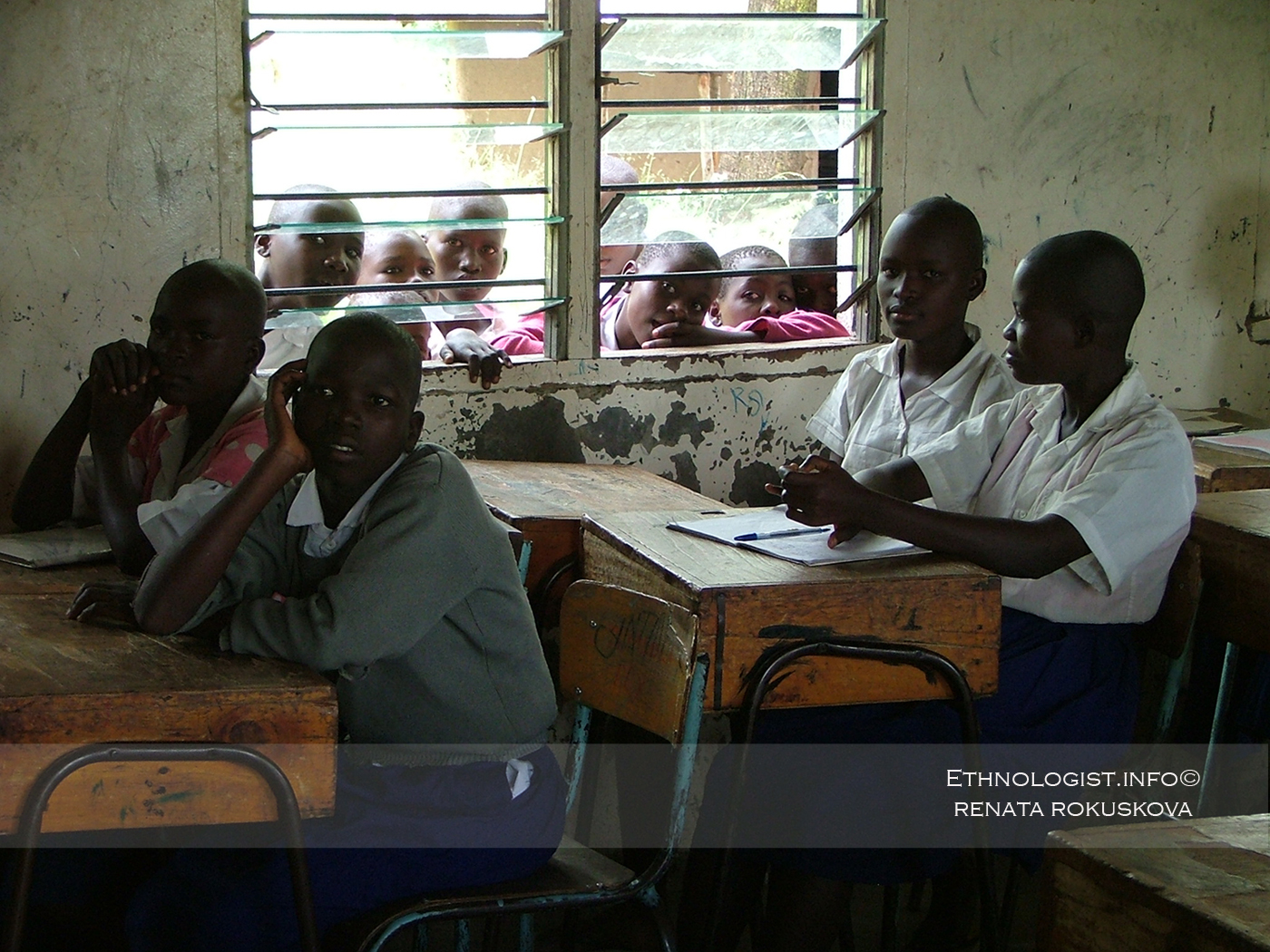 Nabídka programů v keňské škole. Foto: Renata Rokůsková