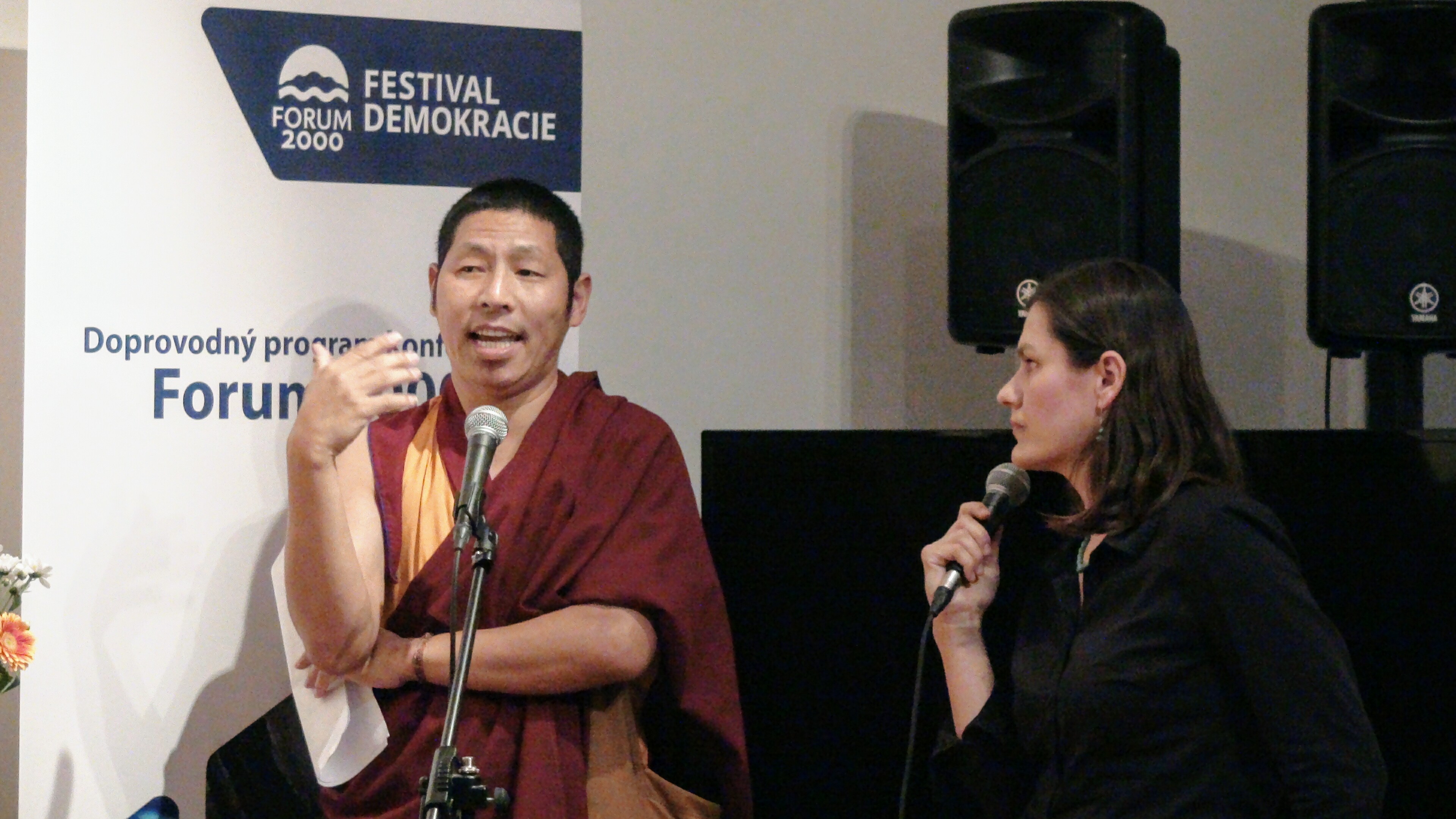 Festival Demokracie – Doprovodný program konference Forum 2000. Foto: Tibet Open House