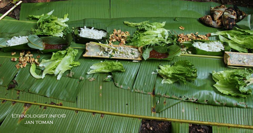 Oběd v pralese v Laosu. Foto: Jan Toman