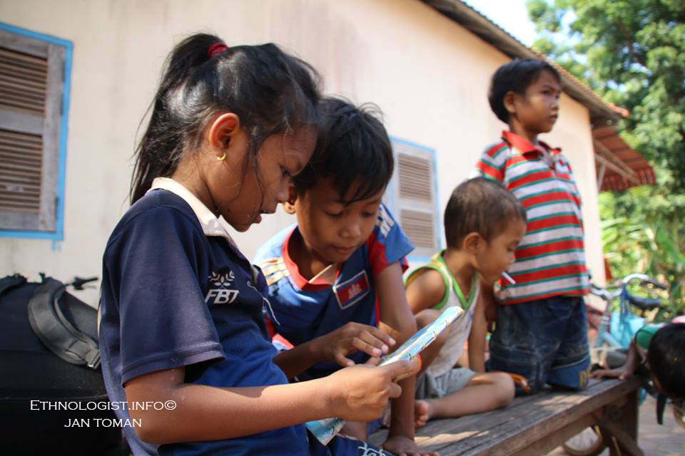 Kambodžská škola ve vesnici Bantayrersey založená z iniciativy absolventky etnologie Veroniky Pospíšilové. Foto: Jan Toman, Kambodža, 2018.